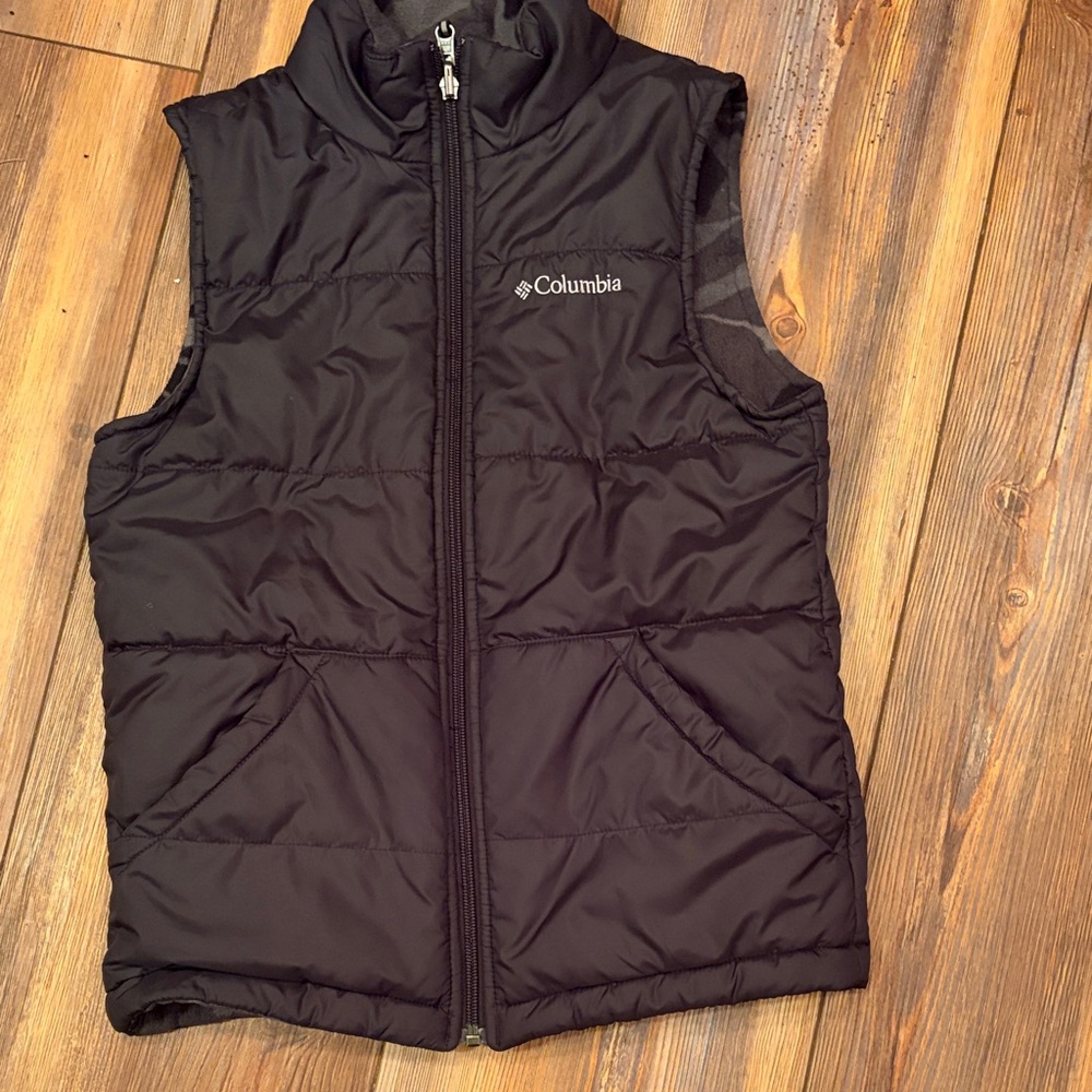 Columbia Kids Black Puffer Vest